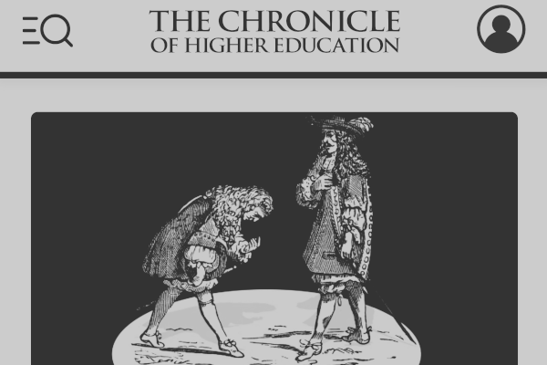 Contribution Credits for Dan Bauman at The Chronicle of Higher Education